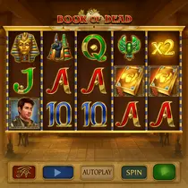 Olympia Casino - Book of Dead Slot Game