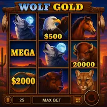 Olympia Casino - Wolf Gold Slot Game with Jackpots